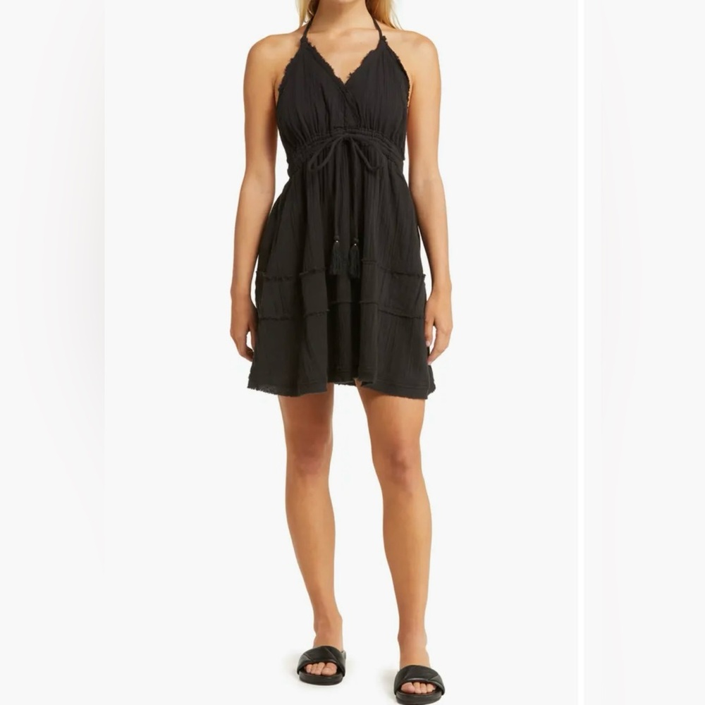 Elan Black Mini Dress
